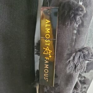 Almost Famous Black Midi Dress